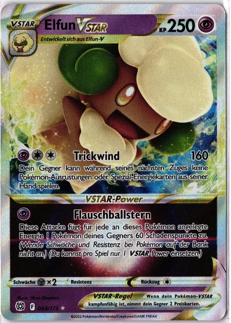 Elfun VSTAR Brilliant Stars 065/172 Vorderseite